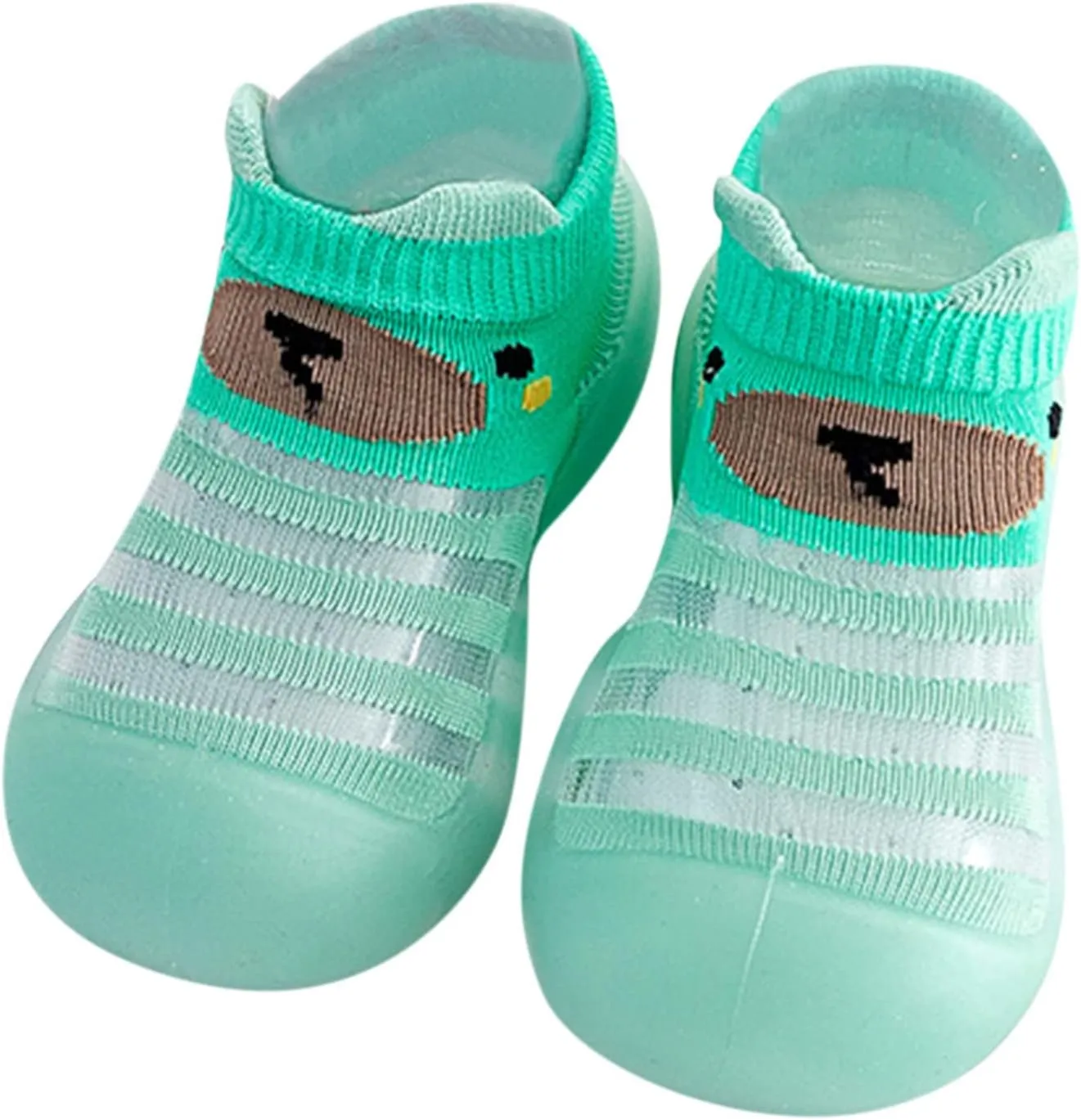 Toddler Sock Shoes,Infant Boys Girls Animal Prints Cartoon Socks Shoes Mesh The Floor Socks Non Slip Prewalker Shoes