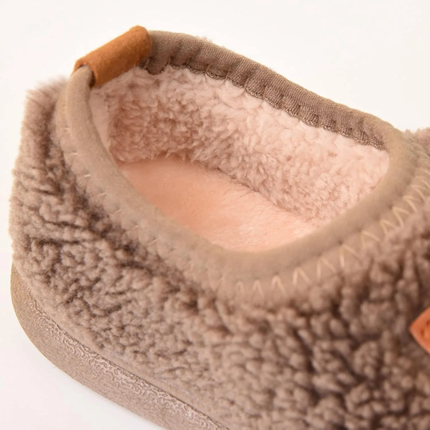 Toddler Tennis Shoes Childrens Girl Cotton Shoes Solid Color Fashion Soft Sole Winter Warm Indoor Non Slip Cotton