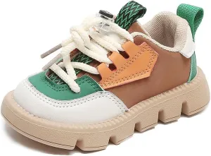 Toddler Walking Shoes Chunky Girls Boys Barefoot Shoes Slip Resistant Baby Running Shoes Soft Sole