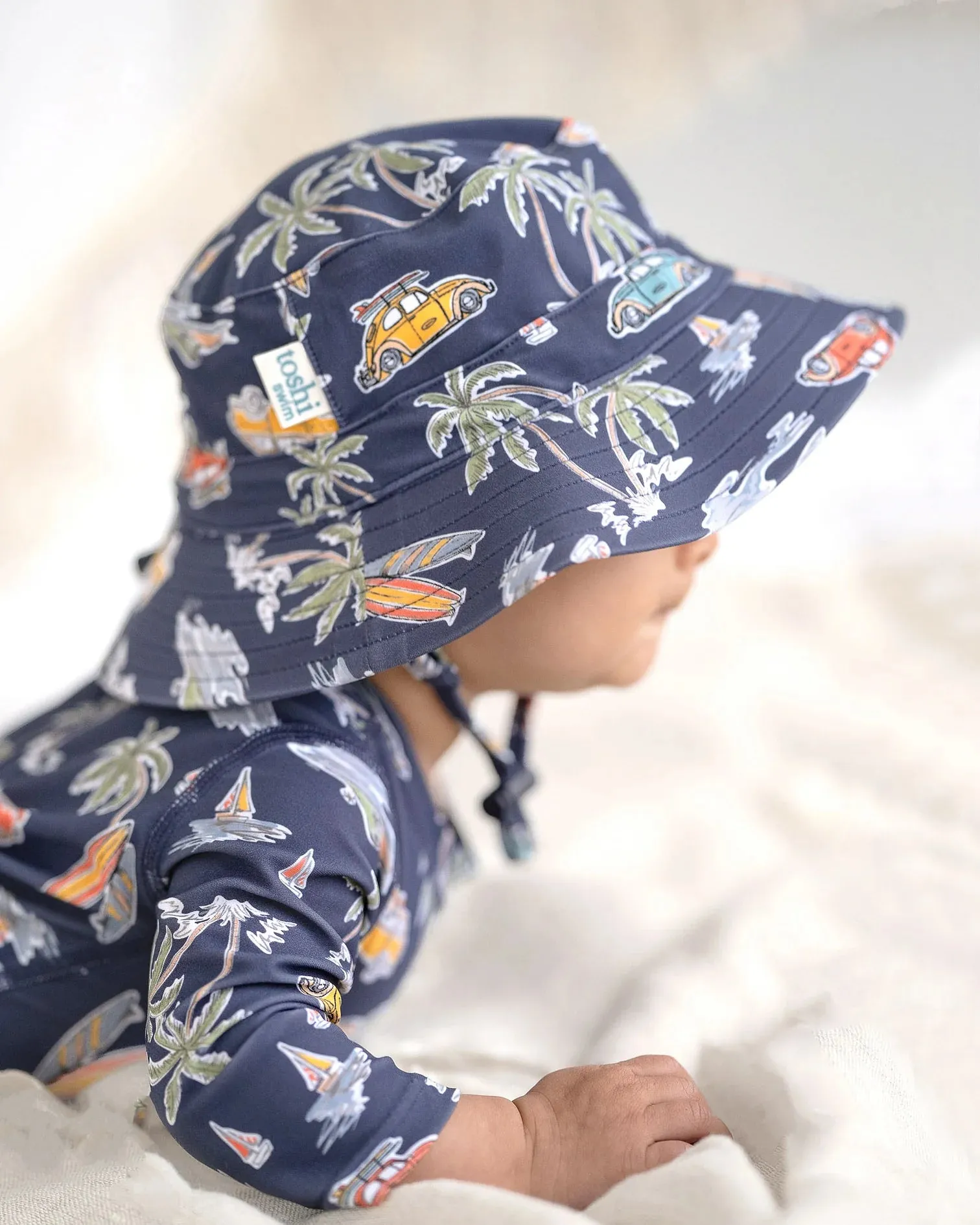TOSHI BABY SWIM BABY SUNHAT SURF TWILIGHT