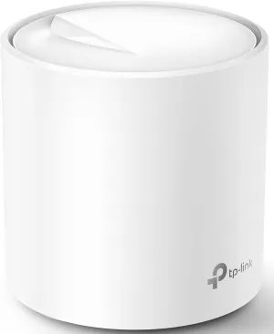 TP-Link Deco X60 AX3000 Whole Home Mesh WiFi 6 System 1 Pack White TPLink (Renewed)