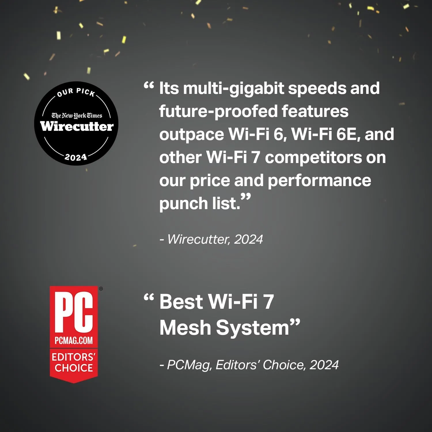 TP-Link Tri-Band WiFi 7 BE10000 Whole Home Mesh System (Deco BE63) - 6-Stream 10 Gbps, 4X 2.5G Ports Wired Backhaul, 4X Smart Internal Antennas, VPN, AI-Roaming, MU-MIMO, HomeShield (1-Pack)