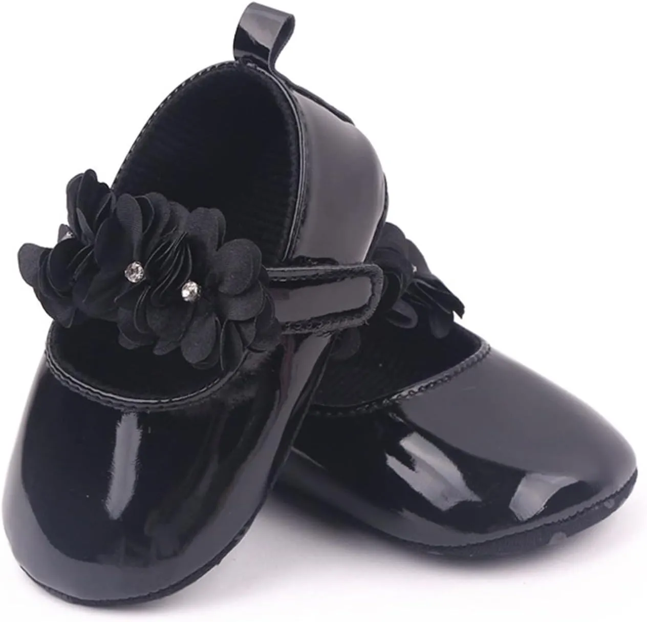 Trendy Infant Girls Baby Newborn Sneakers Cute Flower Design Walking Sandals Flat Bottom Shoes