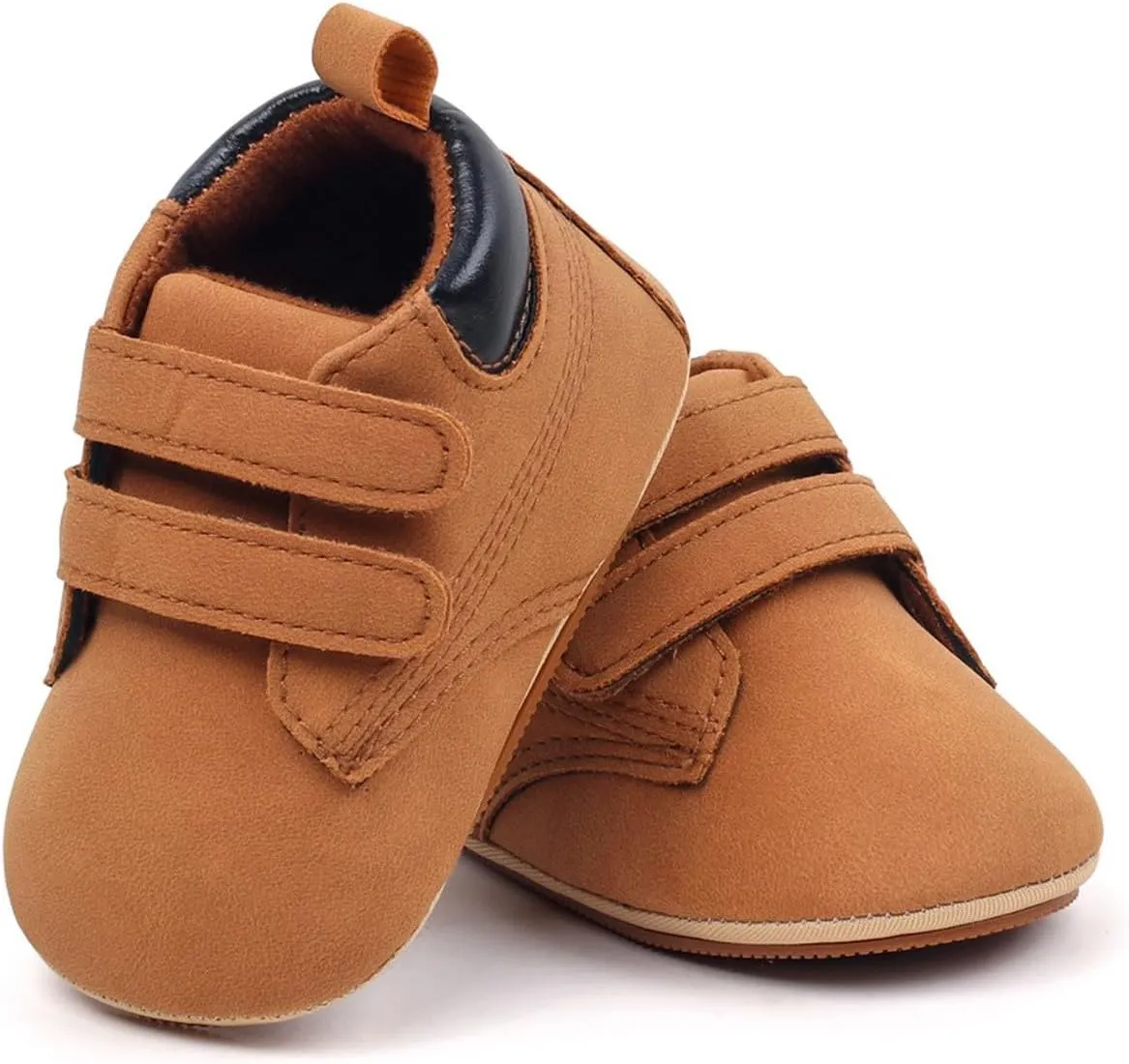 Unisex Baby Girls Boys High-top Shoes, Newborn Infant Anti-Slip Soft Sole First Walking Kids Motion Plus Sneaker