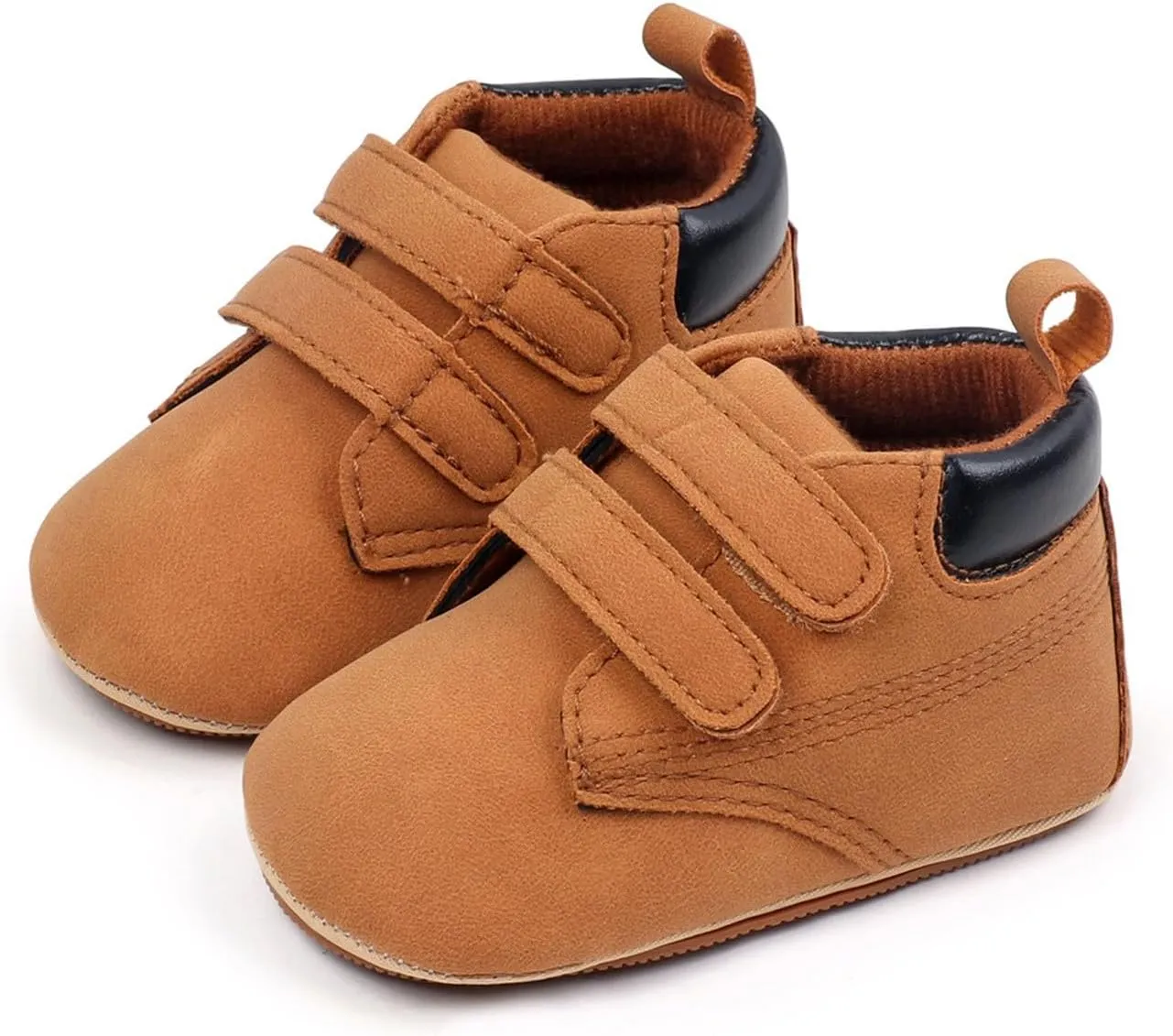 Unisex Baby Girls Boys High-top Shoes, Newborn Infant Anti-Slip Soft Sole First Walking Kids Motion Plus Sneaker
