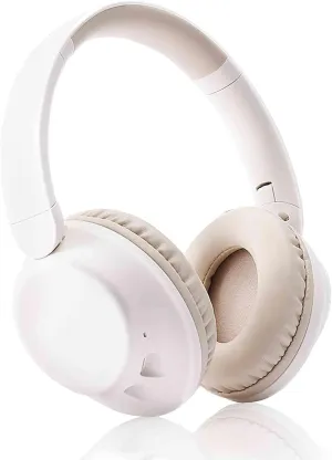 UrbanX A32 Over-Ear Bluetooth Headphones - HD Wireless Sound with Mic for Sharp Aquos V7 Plus/Zero/R2 compact/C10/S3 High/iPhone/Android - 20H Playtime, 200H Standby, Workout & Travel-Friendly -White.