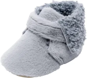 Walking Shoes Soft Girls Boys First Infant Warm Plush Cotton Boots Baby Snow Shoes Baby Shoes Soft Sole Sneakers