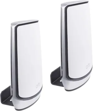 Wall Mount Bracket for NETGEAR Orbi Tri-Band Mesh WiFi 6 System RBS850,RBK852,RBK853,RBS750,RBS751,RBK752,RBK753,AX4200,AX5700,AX6000,Router Wall Mount for NETGEAR Orbi WiFi 6 Router-2PACK