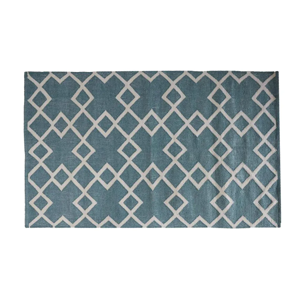 Weaver Green Teal Juno Rug 110 x 60cm