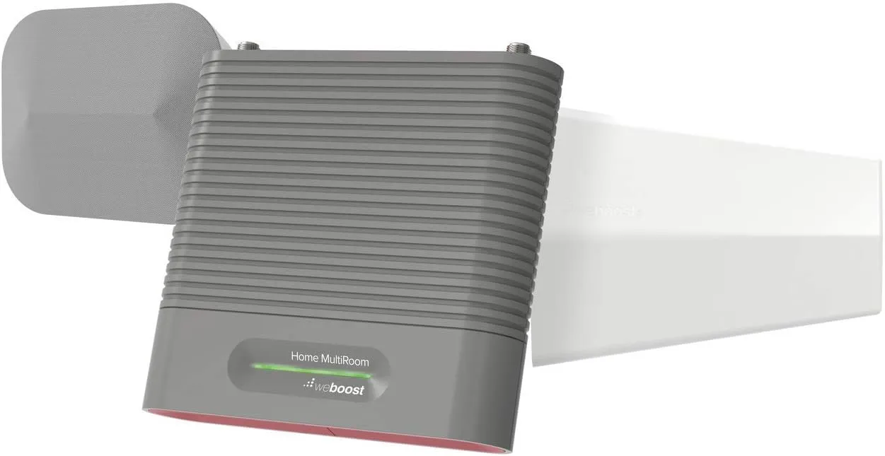 weBoost Home MultiRoom (470144R) Factory Refurbished Cell Phone Signal Booster Kit | Up to 5,000 sq ft | All US Carriers - Verizon, AT&T, T-Mobile, Sprint & More | 1 Year Manufacturer Warranty