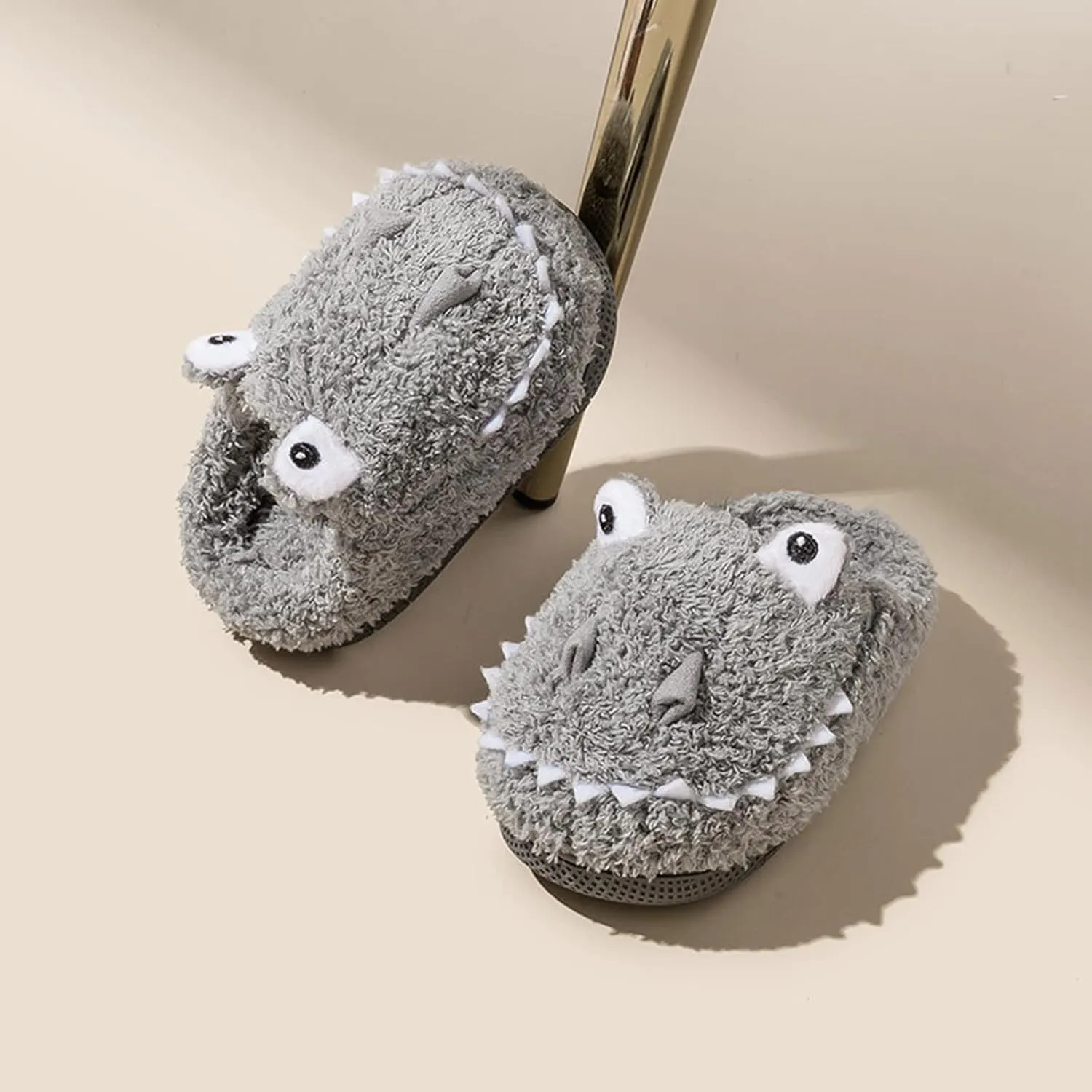 Winter Warm Cute Cartoon Animal Slippers Indoor Home Slippers Cozy Lightweight Non-Slip Shoes Winter House Shoes