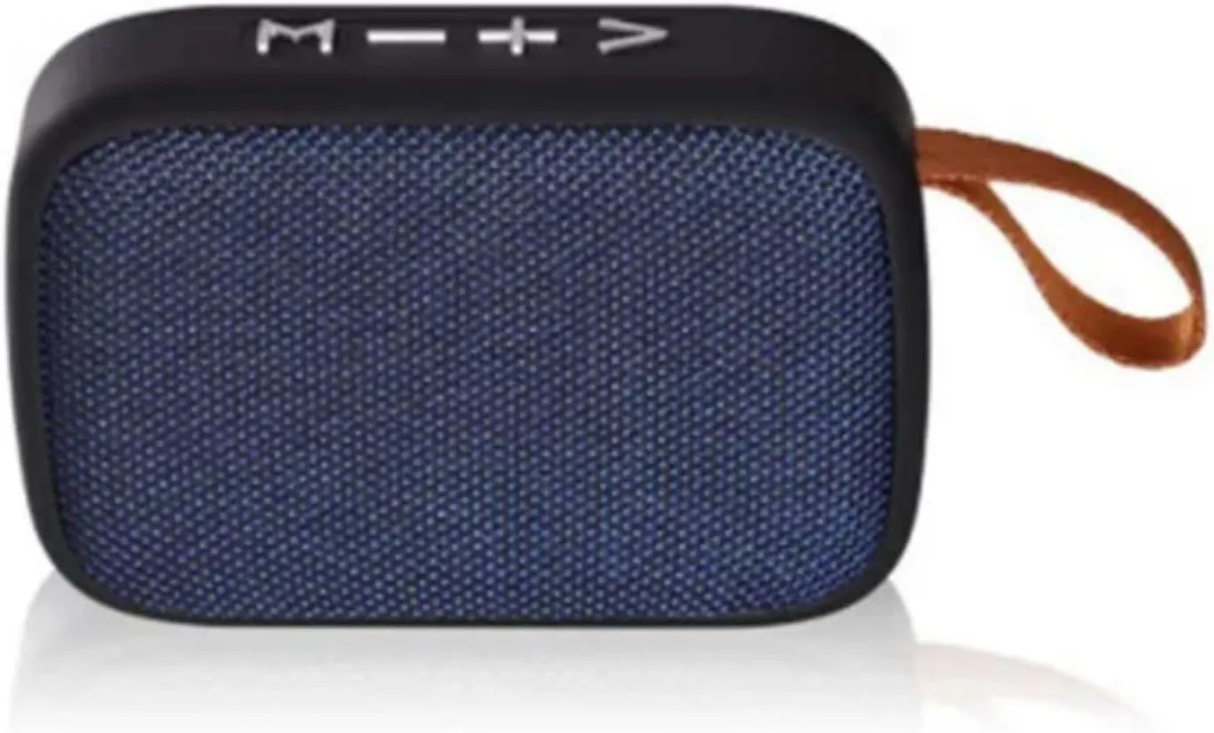 Wireless Bluetooth Speaker Portable Bluetooth Portable Speakers for Rooms, Cars, and Travel (Blue)