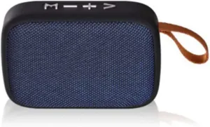 Wireless Bluetooth Speaker Portable Bluetooth Portable Speakers for Rooms, Cars, and Travel (Blue)