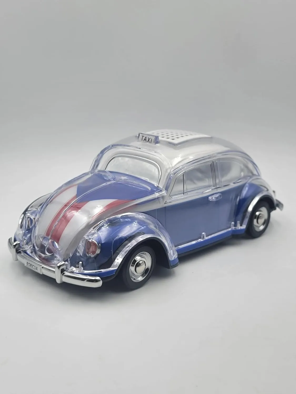 WSTER Bluetooth Speaker Car WS-1937 Music CAR Speaker Puerto RICO Flag (Blue)