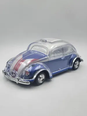 WSTER Bluetooth Speaker Car WS-1937 Music CAR Speaker Puerto RICO Flag (Blue)