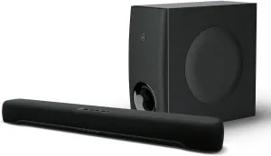 Yamaha SR-C30A 2.1 Channel Compact Sound Bar System with Wireless 50W Subwoofer (Factory Certified Refurbished)