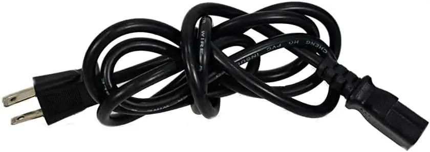 Yustda AC in Power Cord Replacement for Acoustic Audio by Goldwood AA15LBS AA15BS AA15BT 1000W Flashing LED Light Display Wireless Speaker 15" Portable Sound System Power Supply Cord Cable